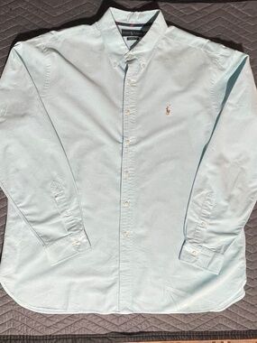 Ralph Lauren Classic Fit Men's Button Down Long Sleeve Shirt - Size XXL